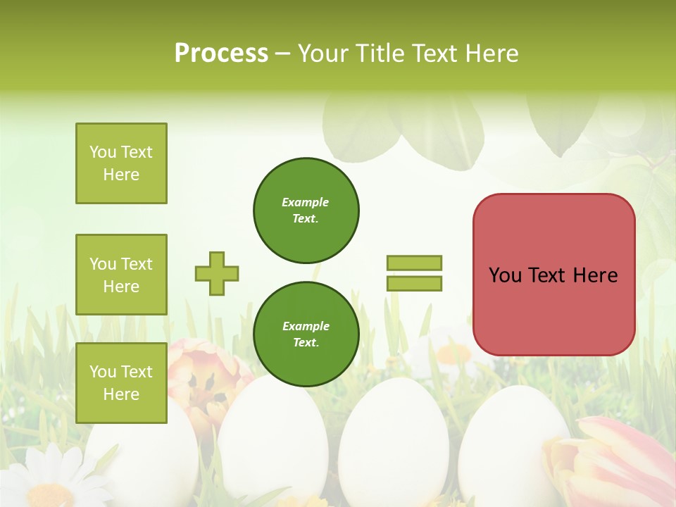 Osterei Ostern Kinder PowerPoint Template
