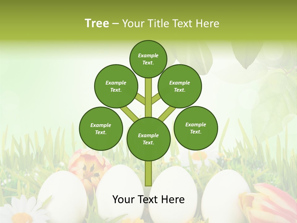 Osterei Ostern Kinder PowerPoint Template