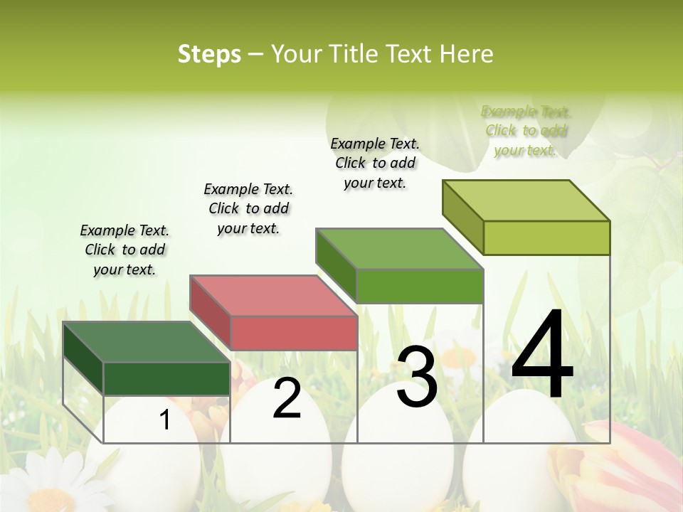 Osterei Ostern Kinder PowerPoint Template