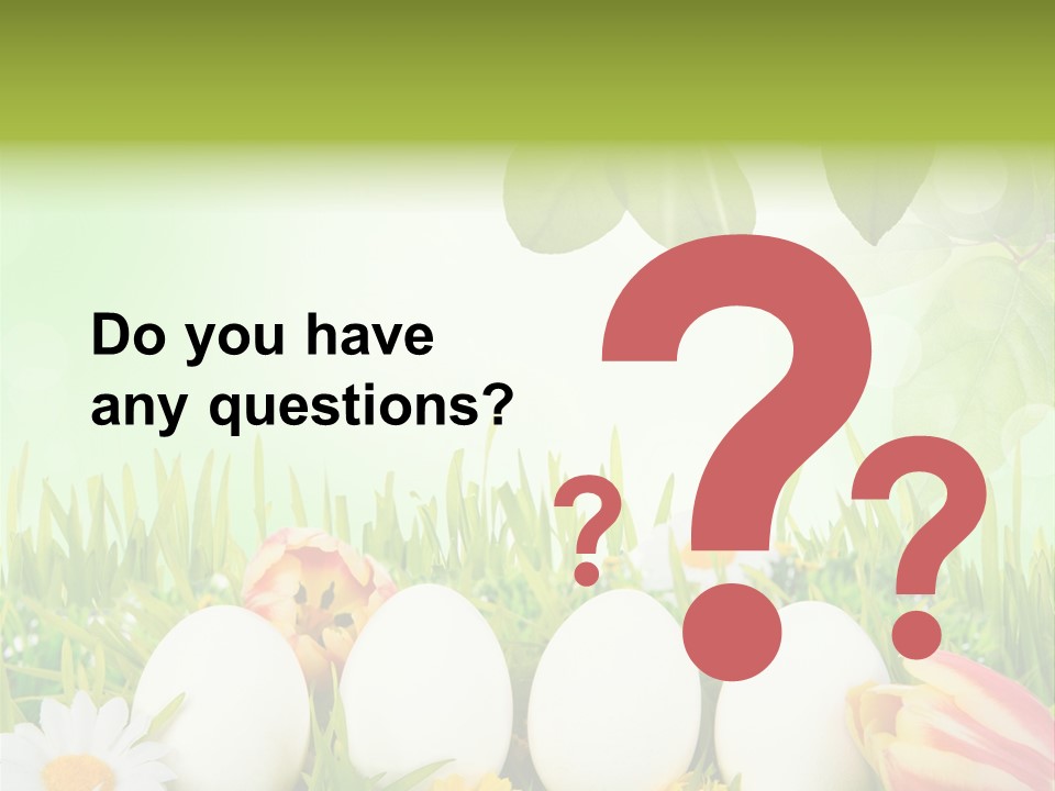 Osterei Ostern Kinder PowerPoint Template