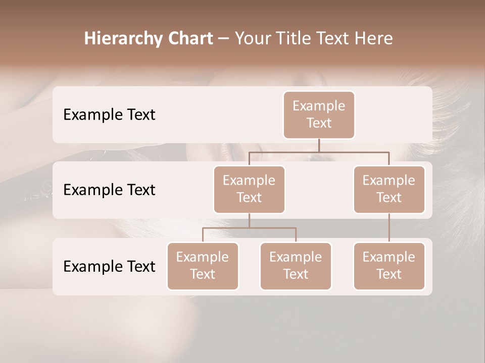 Glamour Lovely Model PowerPoint Template