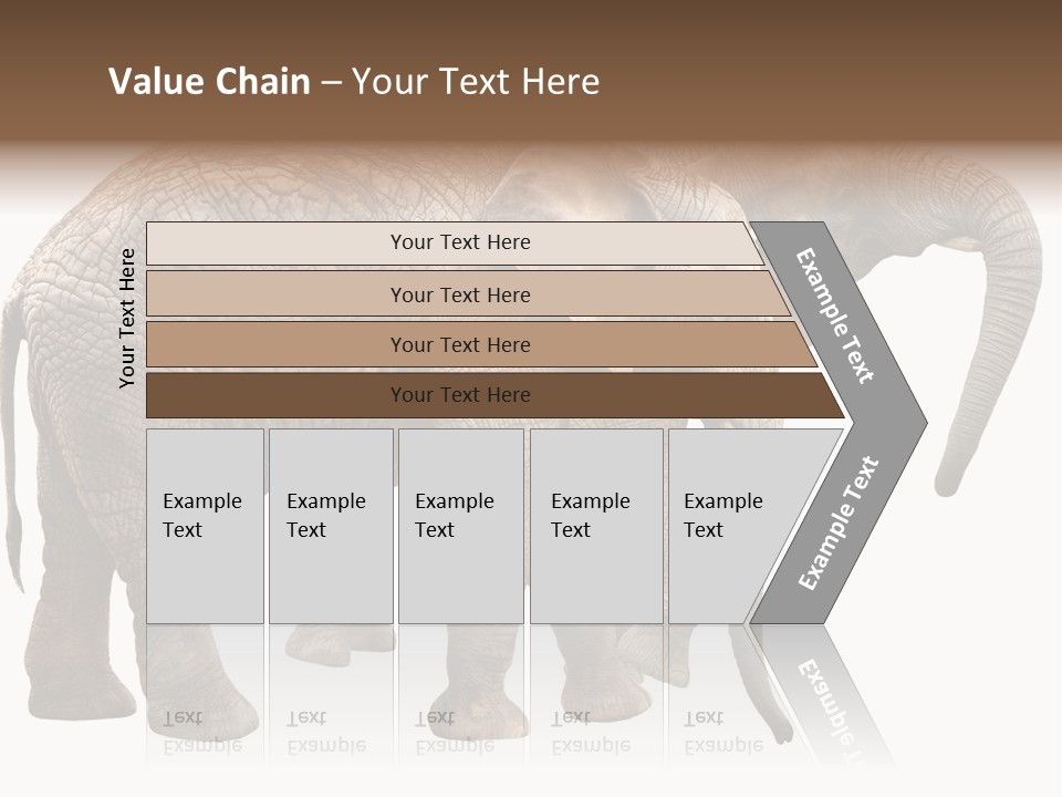 One Natural Tusk PowerPoint Template