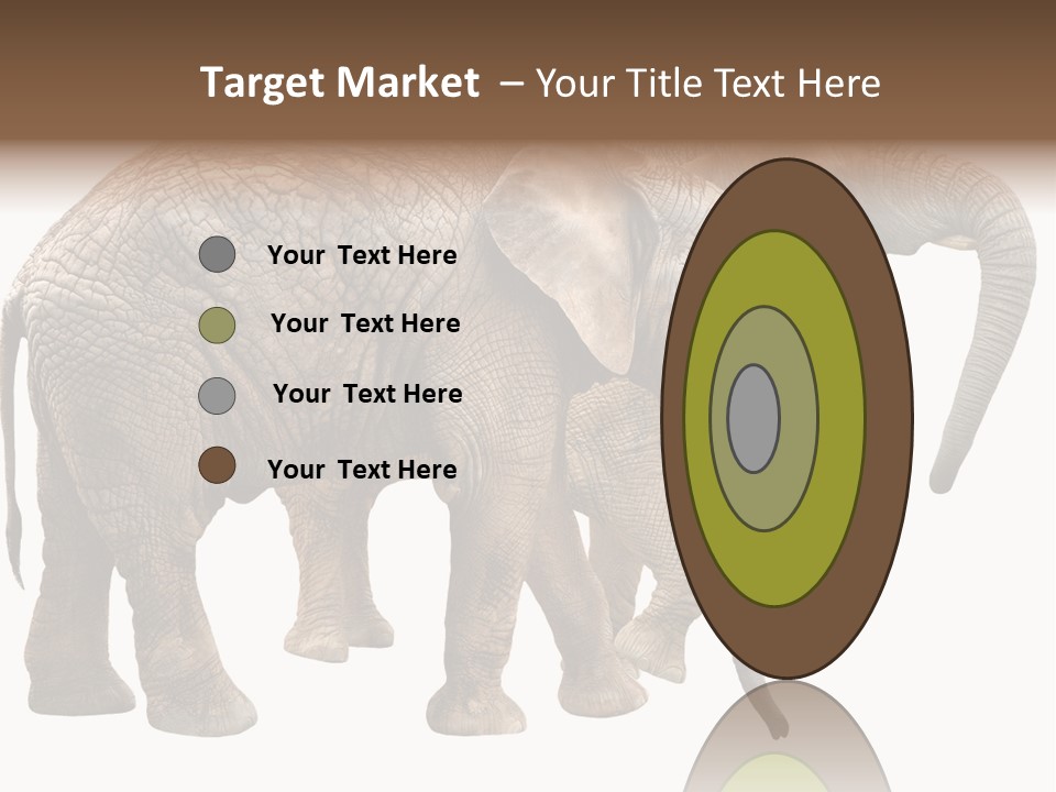 One Natural Tusk PowerPoint Template