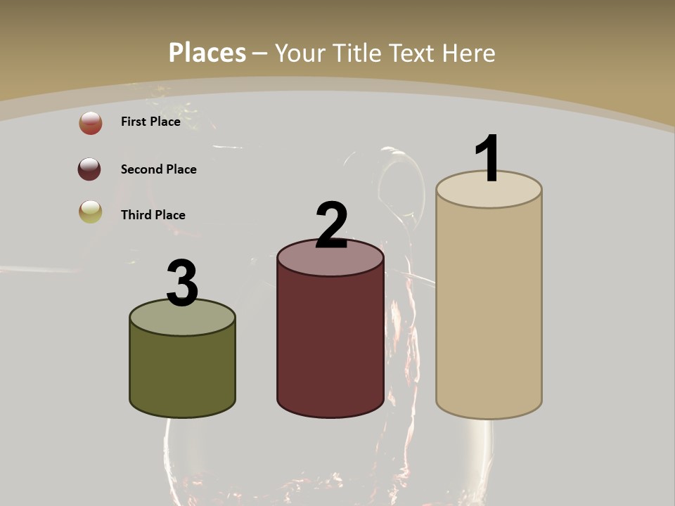 Celebrate Figure Refreshment PowerPoint Template