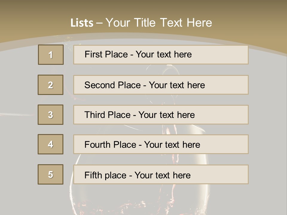Celebrate Figure Refreshment PowerPoint Template