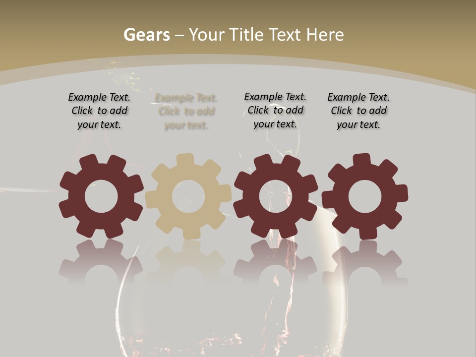 Celebrate Figure Refreshment PowerPoint Template