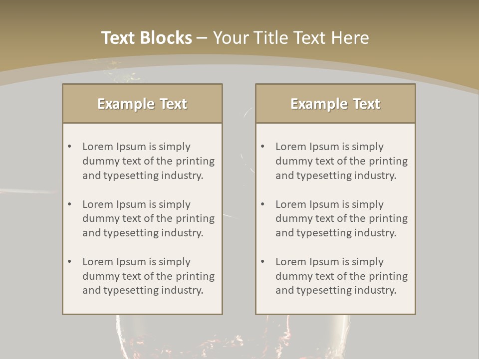 Celebrate Figure Refreshment PowerPoint Template
