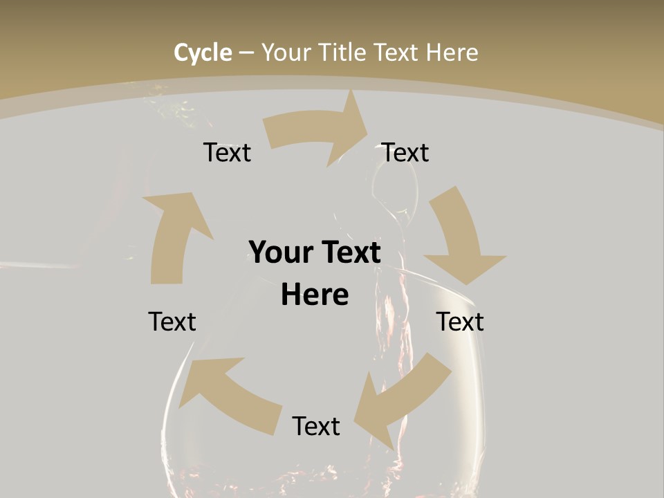 Celebrate Figure Refreshment PowerPoint Template
