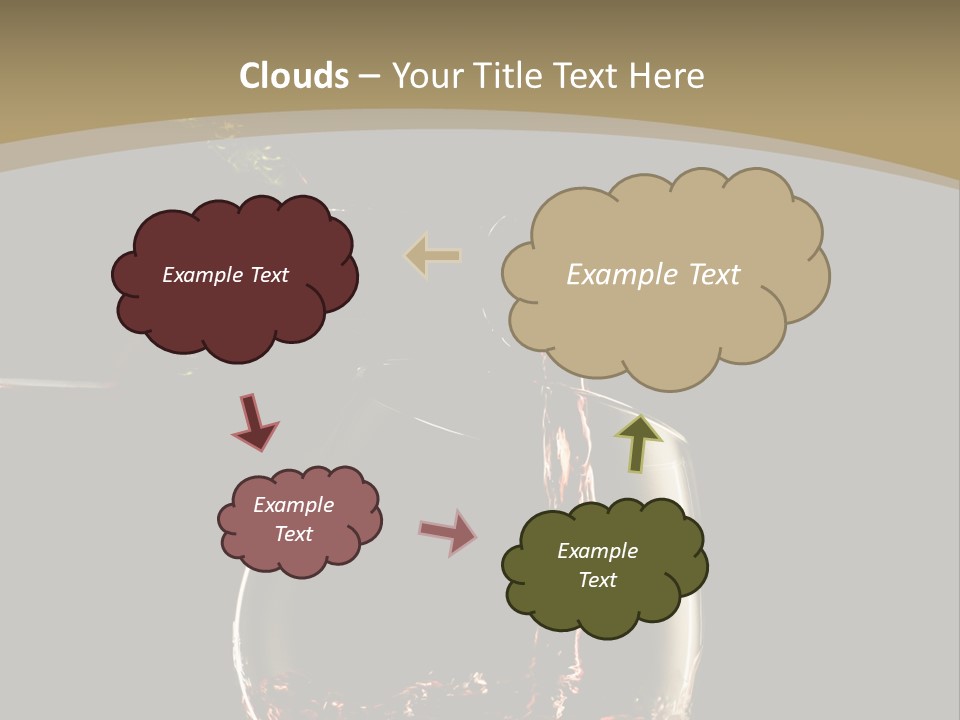 Celebrate Figure Refreshment PowerPoint Template