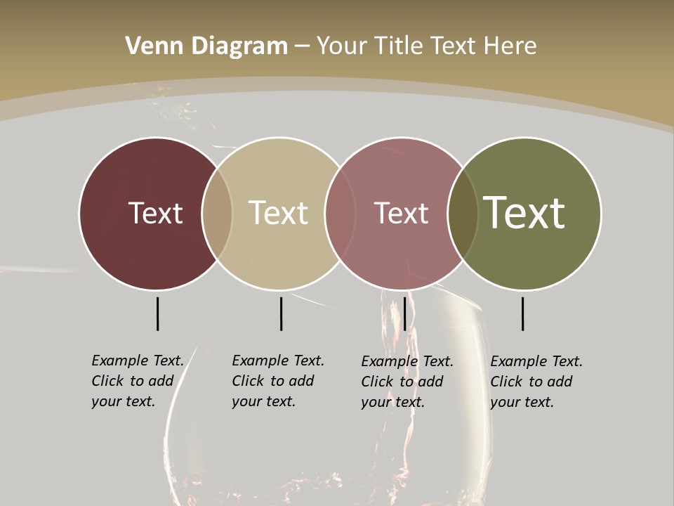 Celebrate Figure Refreshment PowerPoint Template