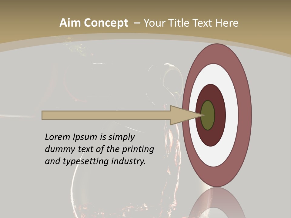 Celebrate Figure Refreshment PowerPoint Template