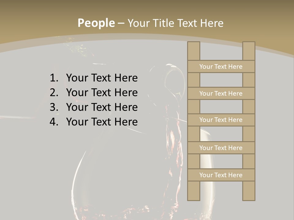 Celebrate Figure Refreshment PowerPoint Template