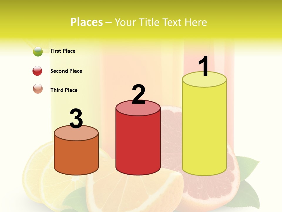 Refreshing Sweet Healthy PowerPoint Template