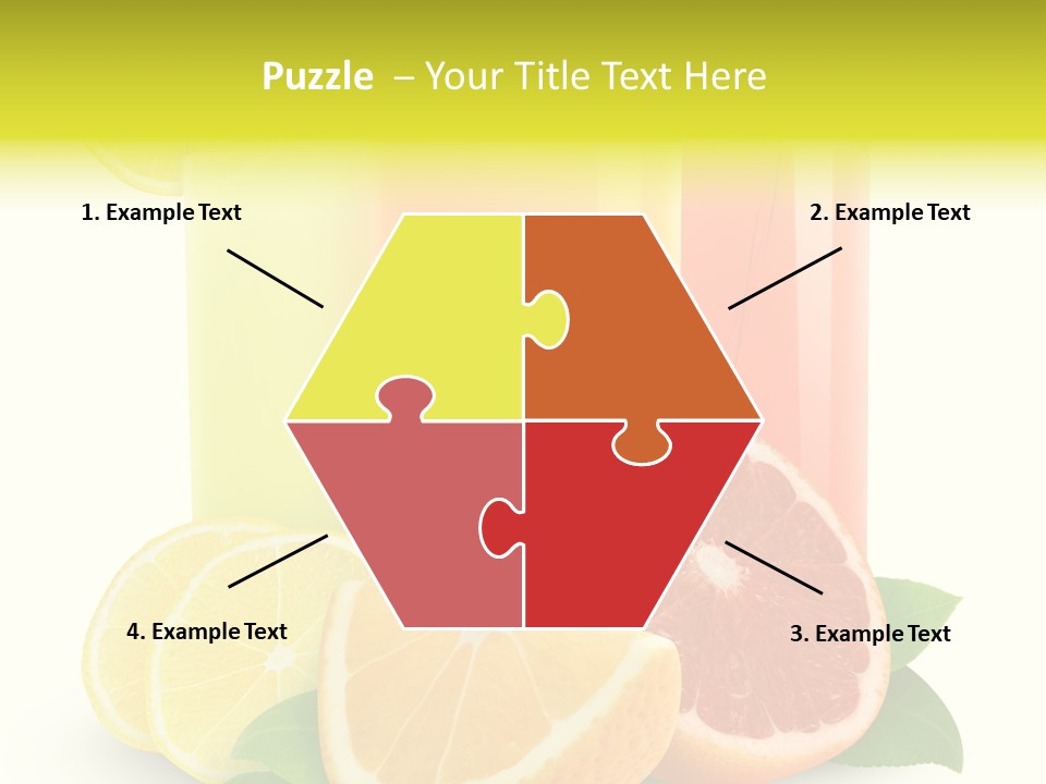 Refreshing Sweet Healthy PowerPoint Template