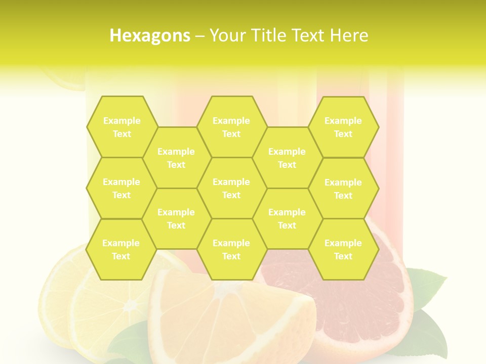 Refreshing Sweet Healthy PowerPoint Template
