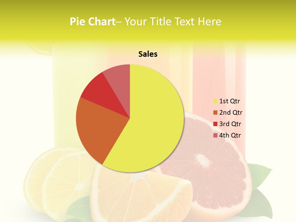 Refreshing Sweet Healthy PowerPoint Template
