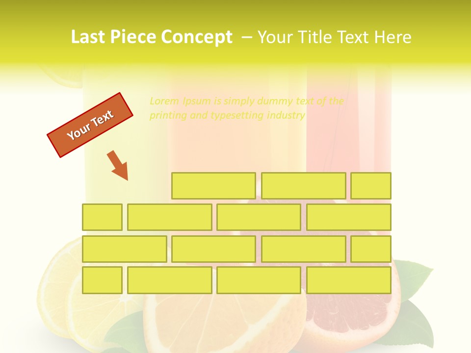 Refreshing Sweet Healthy PowerPoint Template