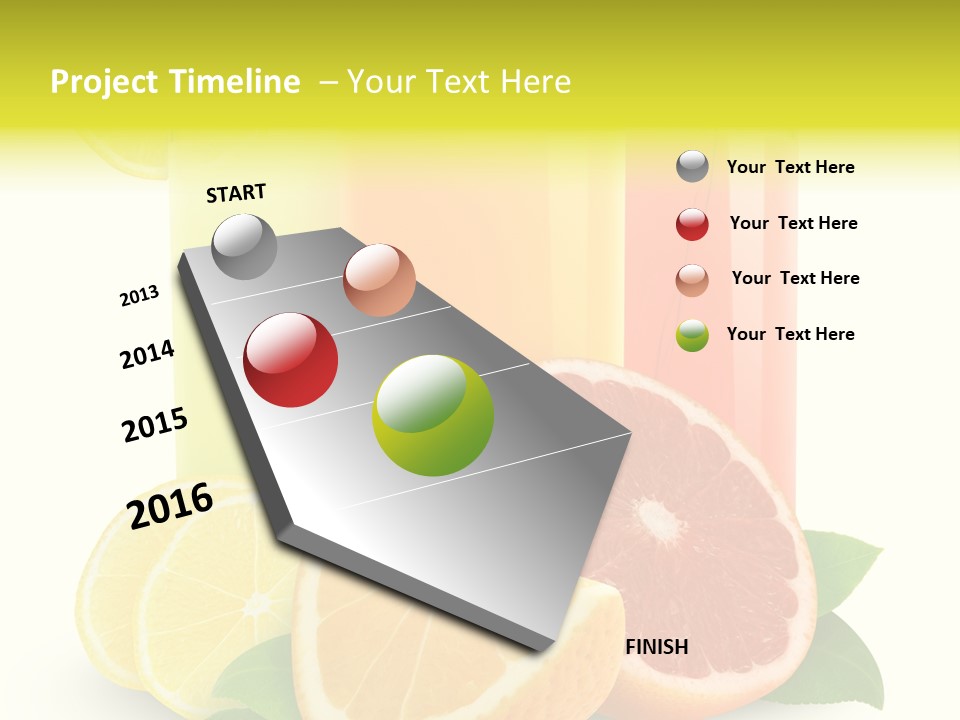 Refreshing Sweet Healthy PowerPoint Template