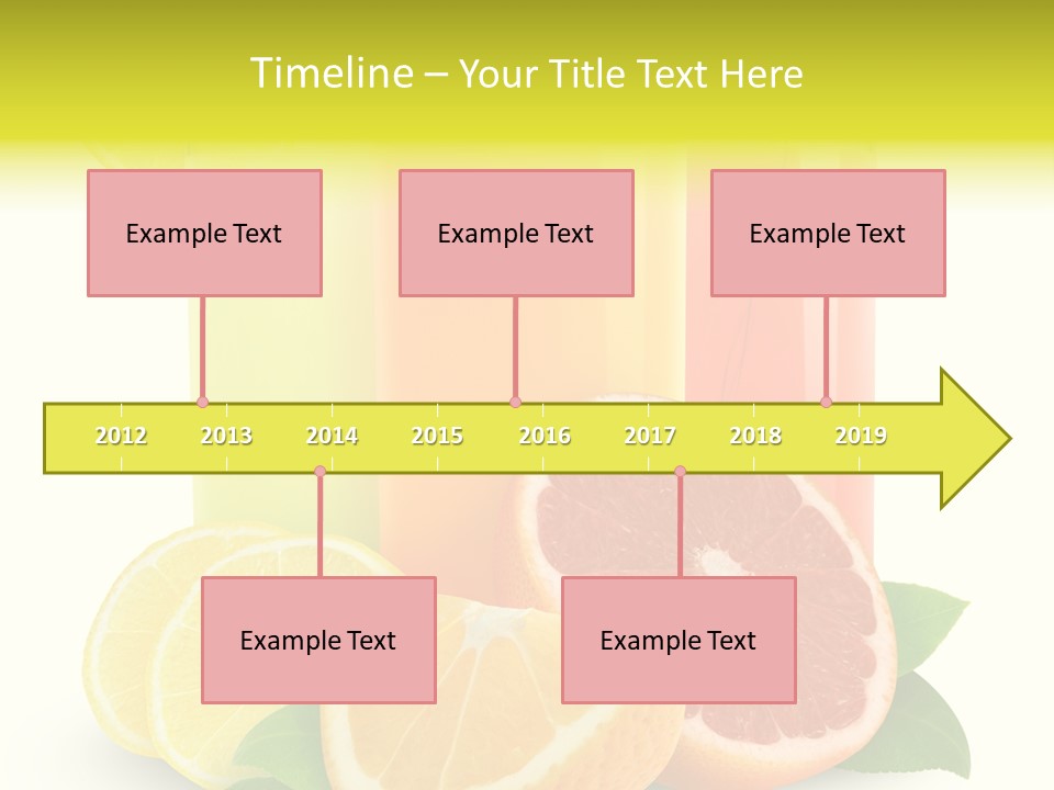Refreshing Sweet Healthy PowerPoint Template