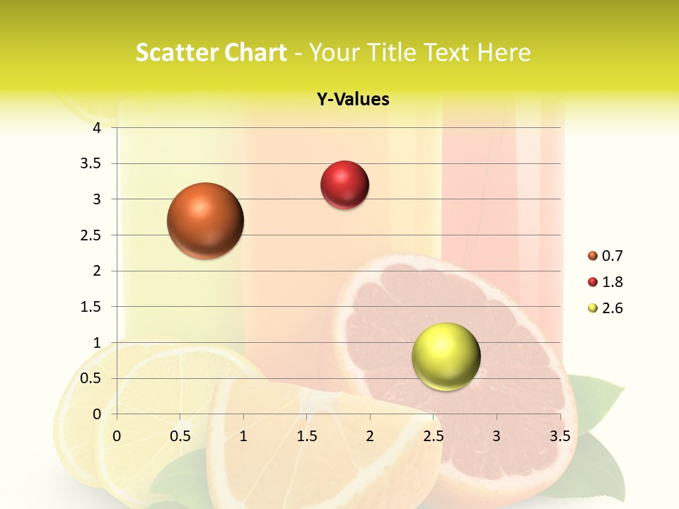 Refreshing Sweet Healthy PowerPoint Template