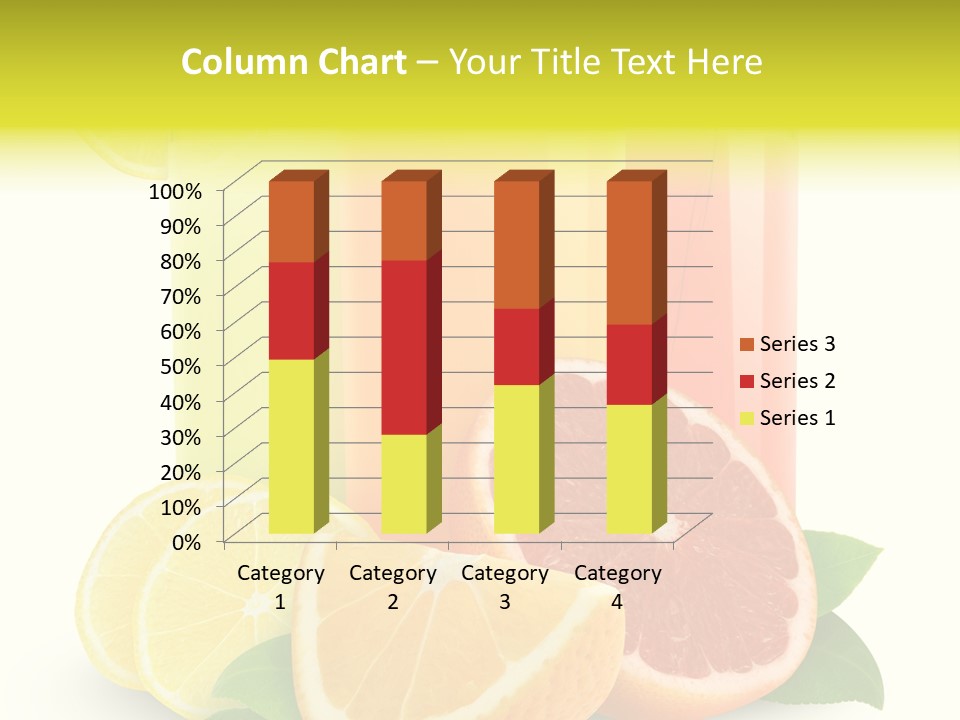 Refreshing Sweet Healthy PowerPoint Template