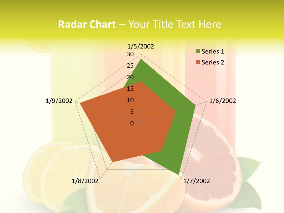 Refreshing Sweet Healthy PowerPoint Template