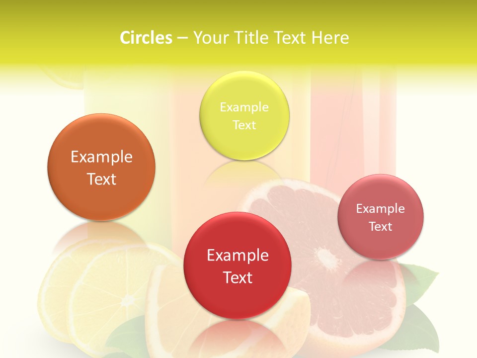 Refreshing Sweet Healthy PowerPoint Template