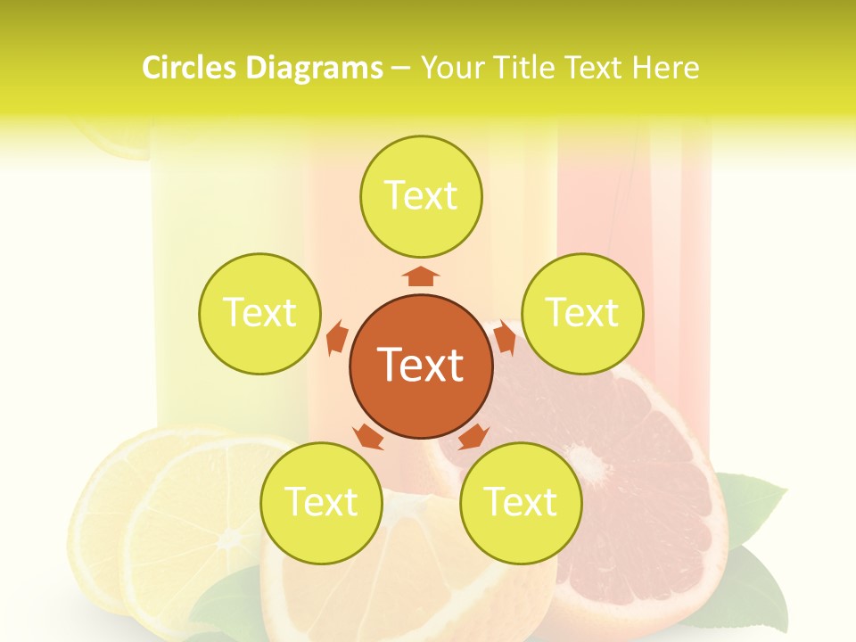 Refreshing Sweet Healthy PowerPoint Template