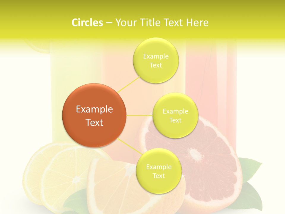 Refreshing Sweet Healthy PowerPoint Template