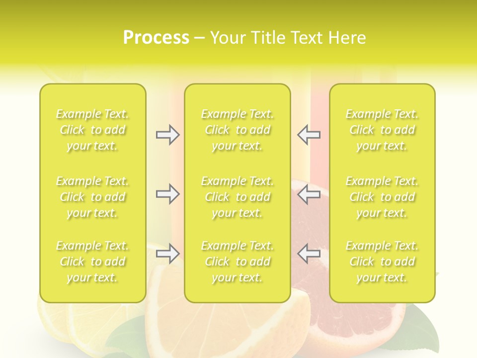 Refreshing Sweet Healthy PowerPoint Template