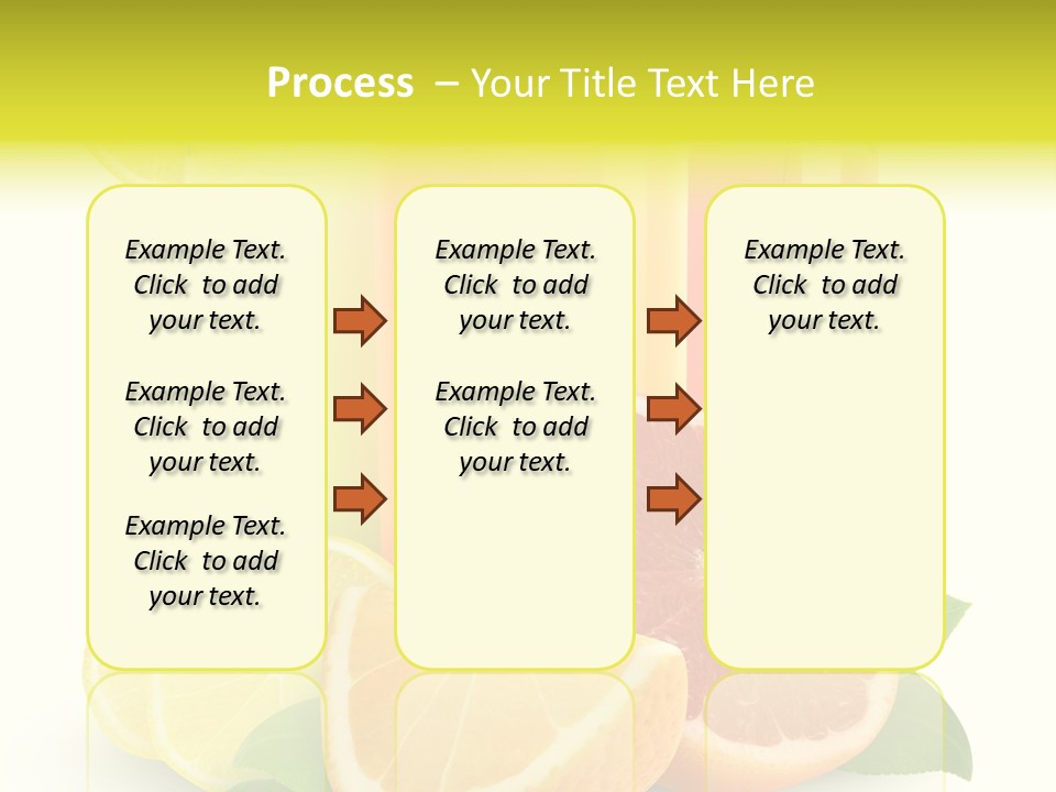 Refreshing Sweet Healthy PowerPoint Template