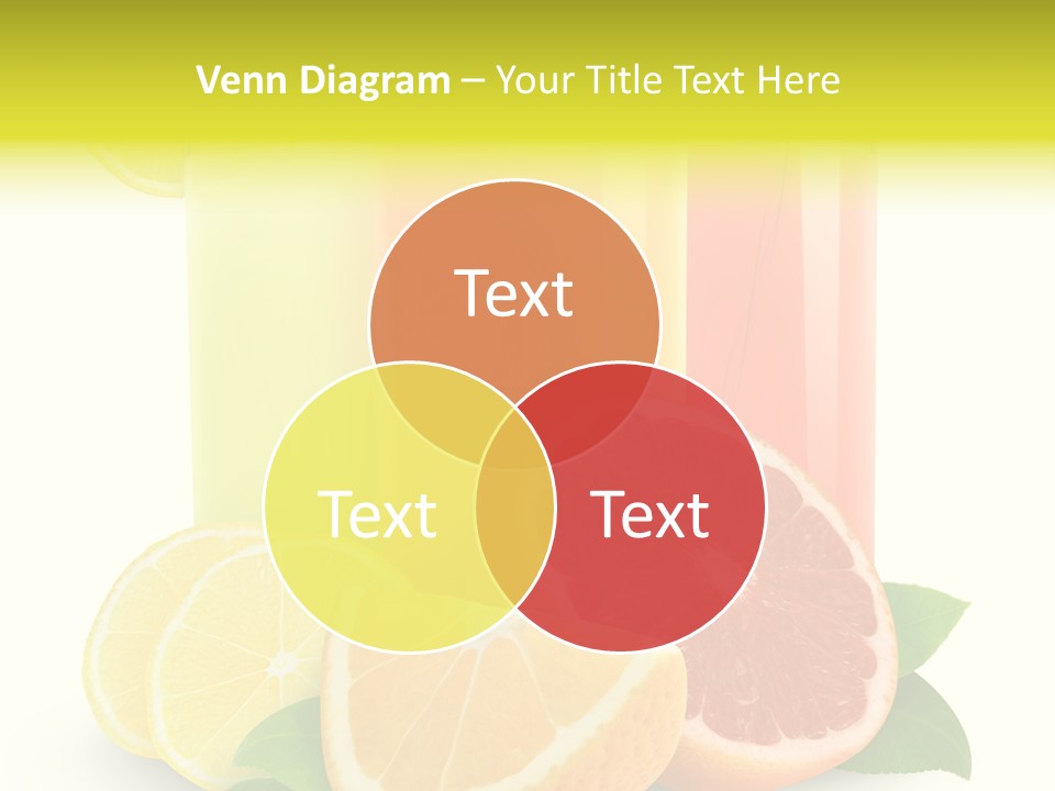 Refreshing Sweet Healthy PowerPoint Template