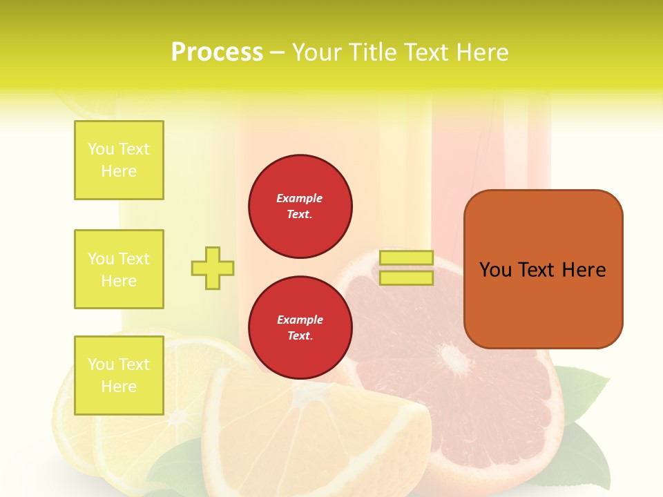 Refreshing Sweet Healthy PowerPoint Template