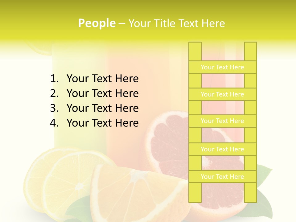 Refreshing Sweet Healthy PowerPoint Template