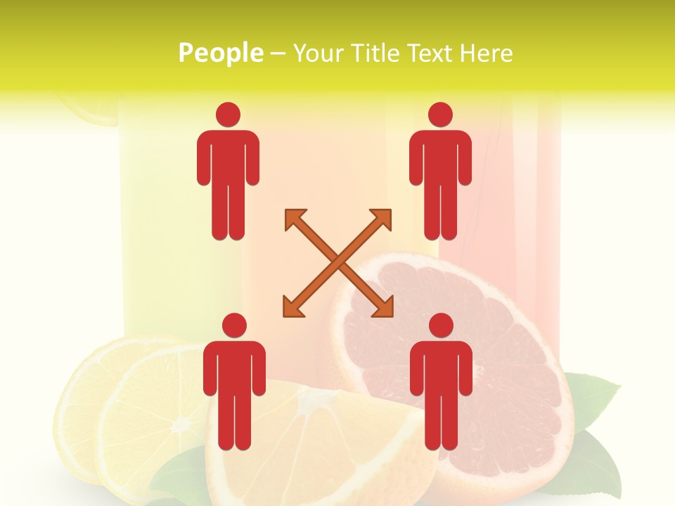 Refreshing Sweet Healthy PowerPoint Template