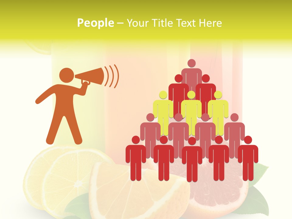 Refreshing Sweet Healthy PowerPoint Template