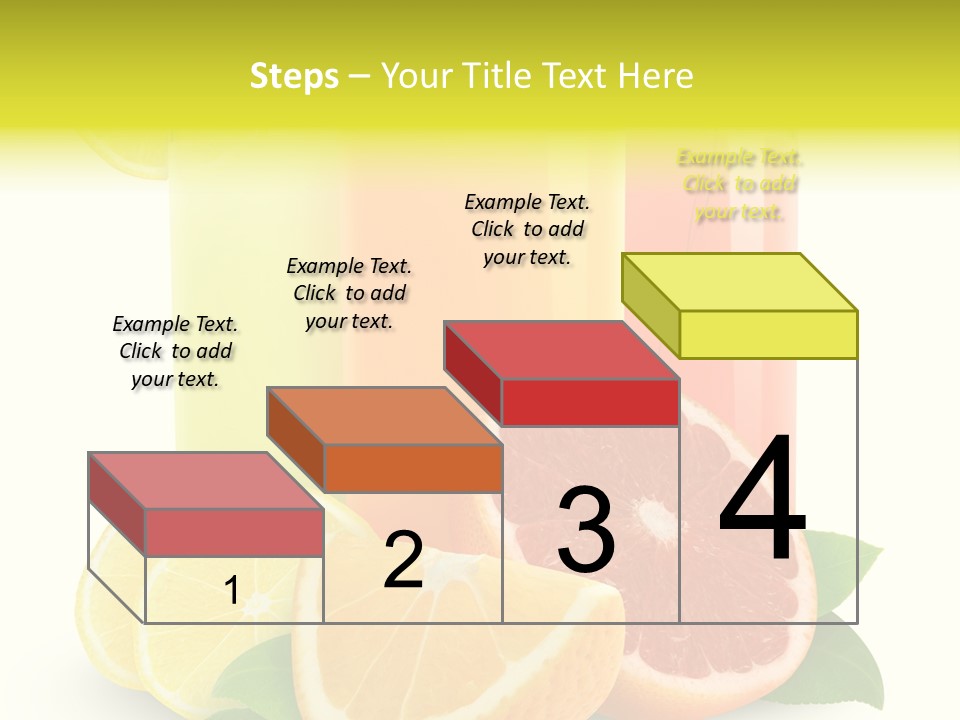 Refreshing Sweet Healthy PowerPoint Template
