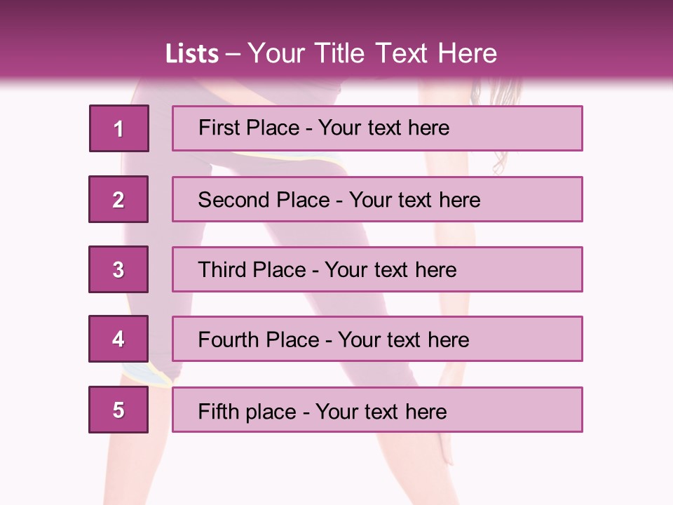 Gym Body Background PowerPoint Template