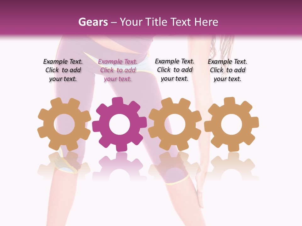 Gym Body Background PowerPoint Template