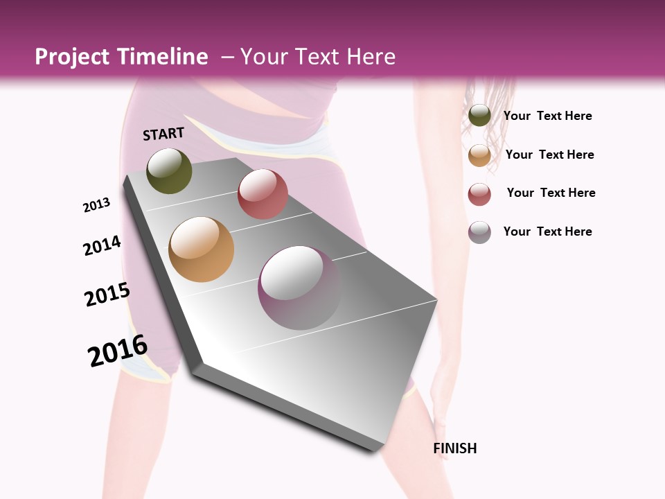 Gym Body Background PowerPoint Template