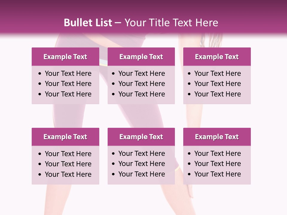 Gym Body Background PowerPoint Template