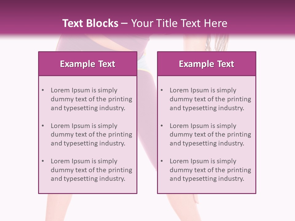 Gym Body Background PowerPoint Template