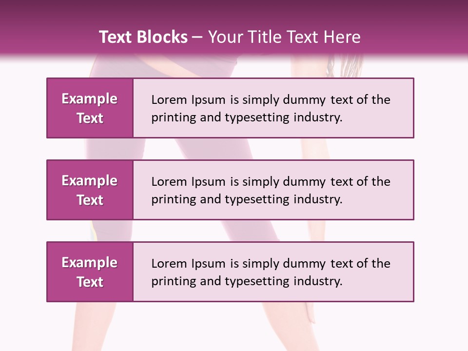 Gym Body Background PowerPoint Template