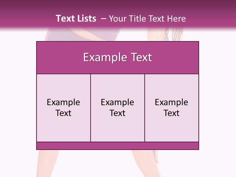 Gym Body Background PowerPoint Template