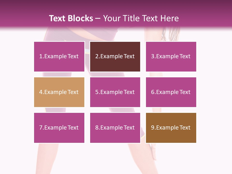 Gym Body Background PowerPoint Template