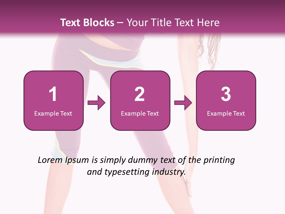 Gym Body Background PowerPoint Template