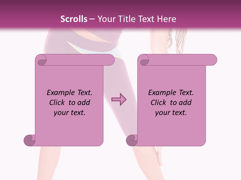 Gym Body Background PowerPoint Template