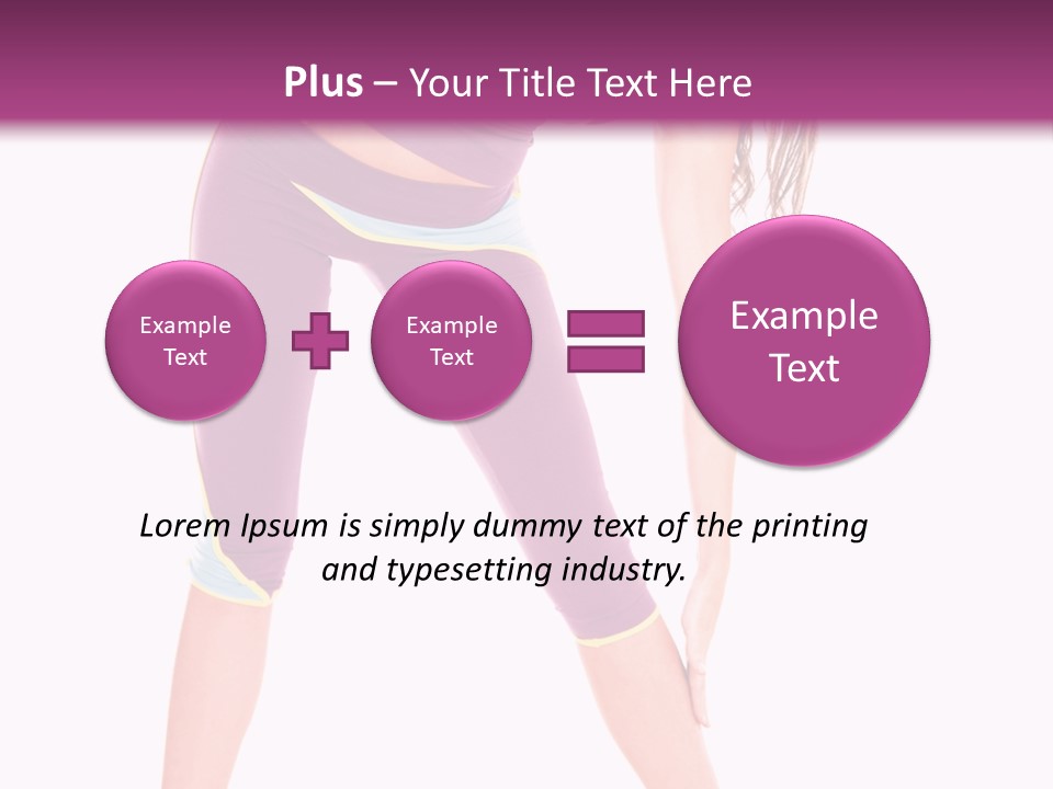 Gym Body Background PowerPoint Template