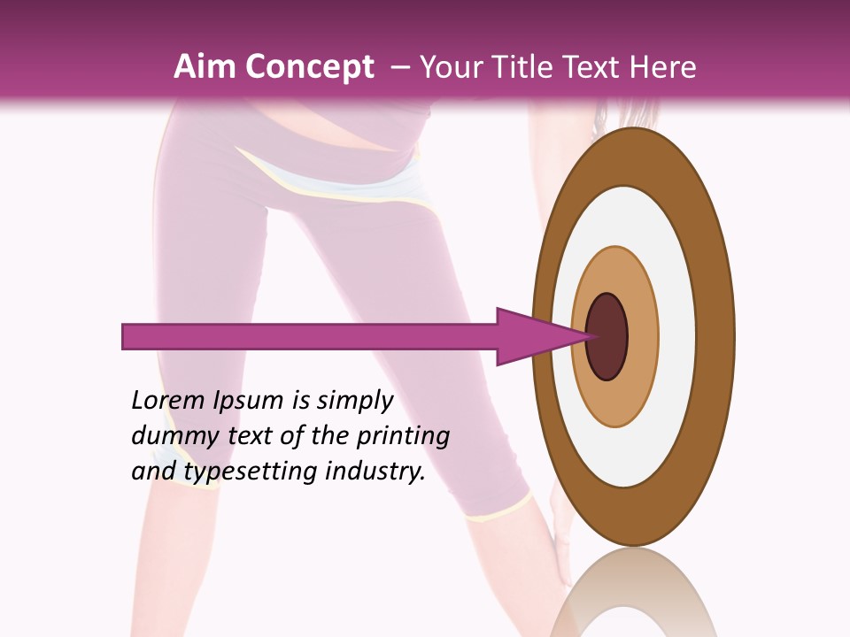 Gym Body Background PowerPoint Template