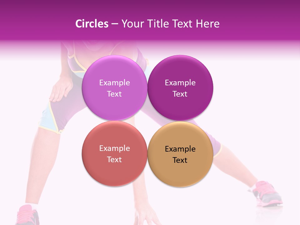 Young Sportive Latinamerican PowerPoint Template